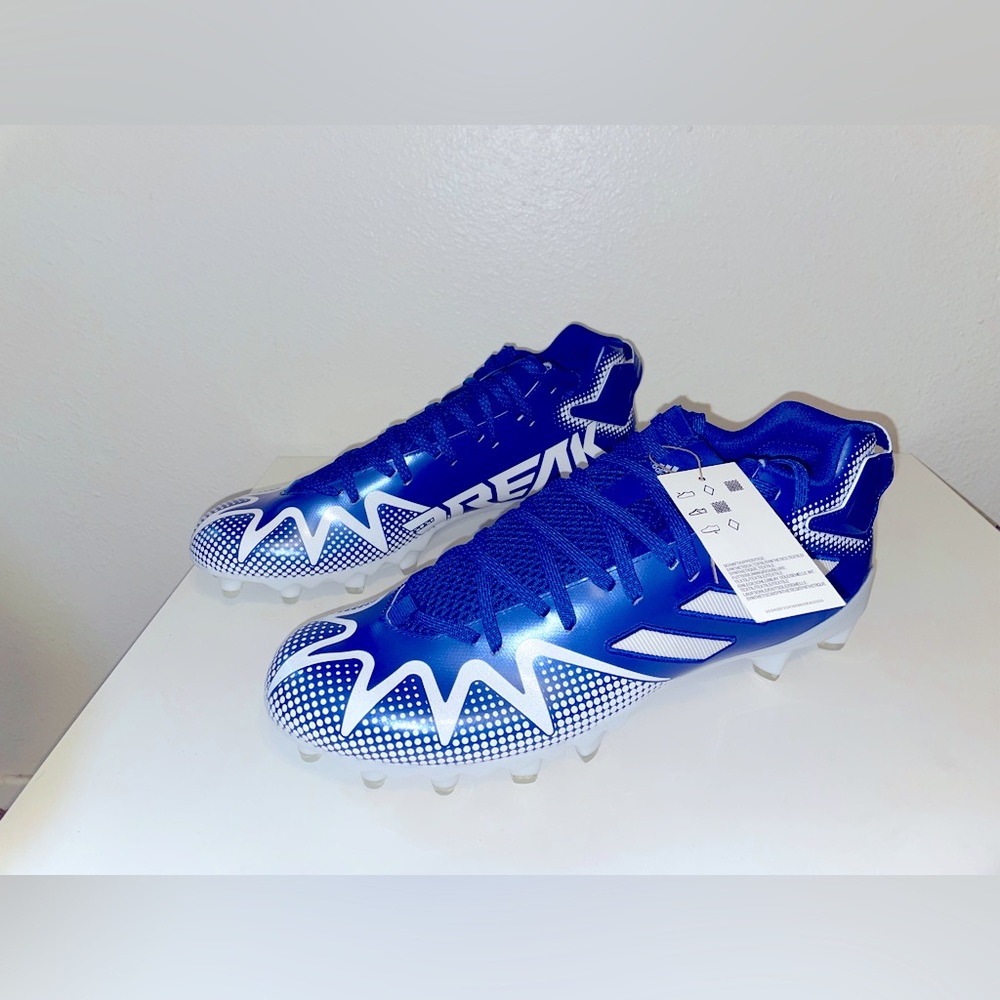 Adidas Freak 22 Team Men's 13 Football Cleats Blue White GW3423 NWOB